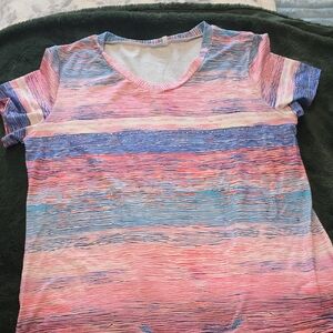 Multicolor Striped Women's Top